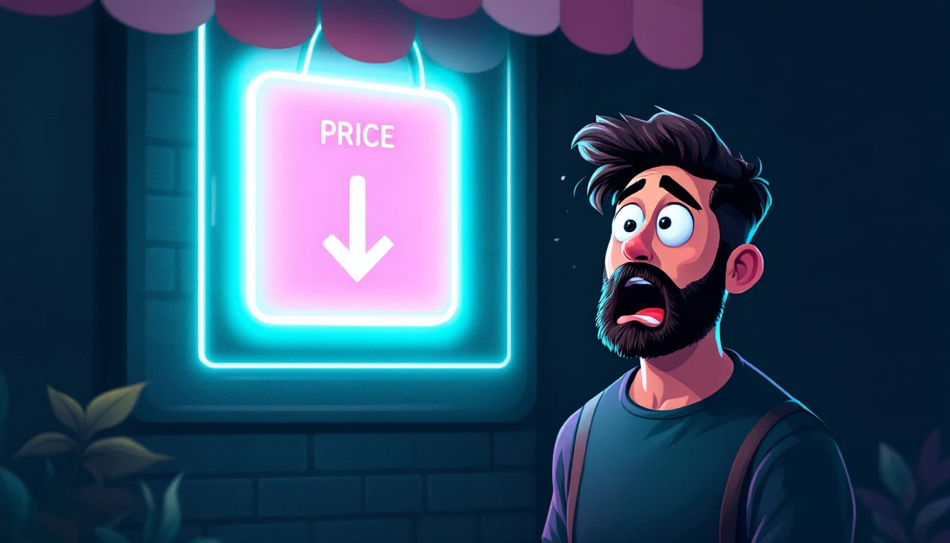 Illustration: Pricing blindness — a competitor problem MyIntelBrief solves